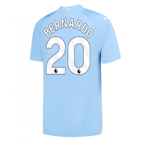 Moški Nogometni dresi Manchester City Bernardo Silva #20 Domači 2023-24 Kratek Rokav